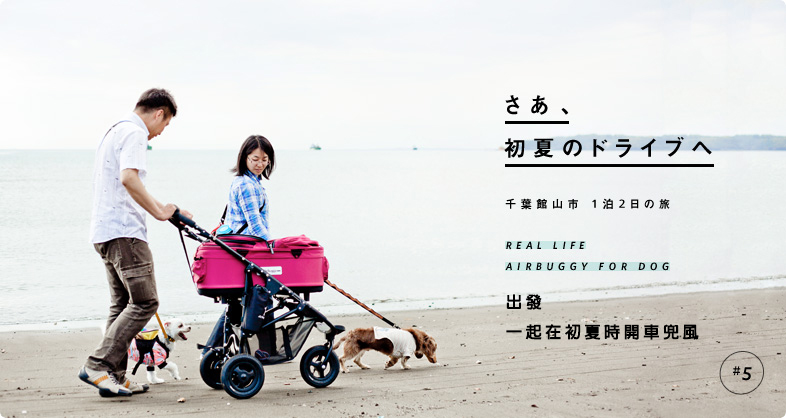 VOL.5 さあ、初夏のドライブへ 千葉館山市 1泊2日の旅 REAL LIFE AirBuggy for Dog